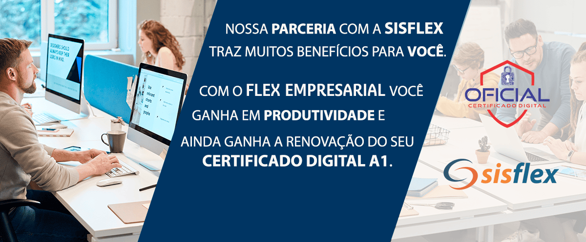 Parceria com SisFlex Soluções em TI